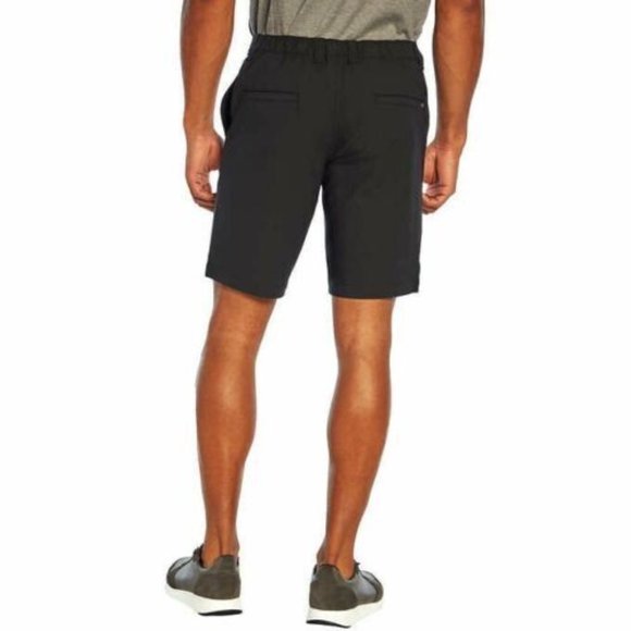 Banana Republic Men's Elastic Back Waistband Flat Front Shorts - Picture 2 of 7